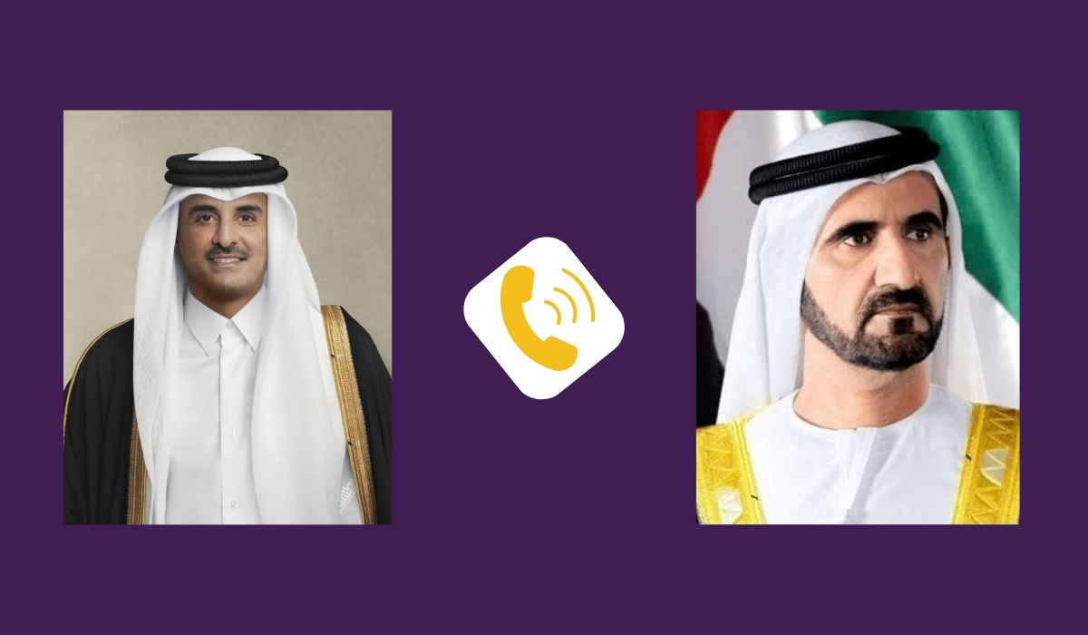 HH the Amir Offers Condolences to UAE Vice President